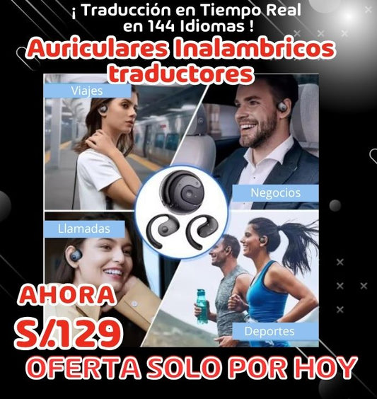Auriculares Traductores en Tiempo Real