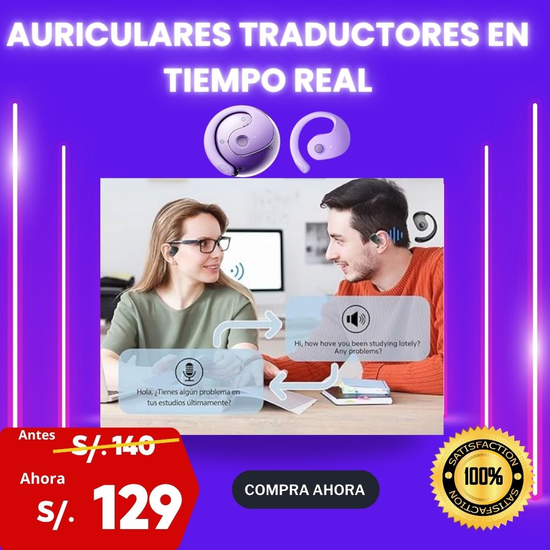 Auriculares Traductores en Tiempo Real