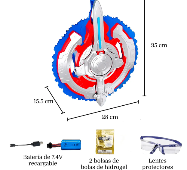 Escudo Capitan America Hidrogel